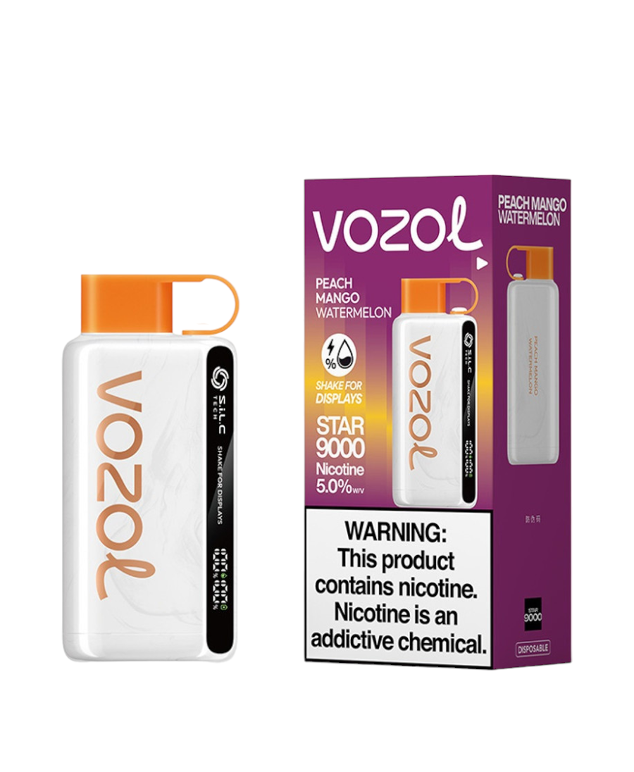 vozol vape display Shake and Illuminate, Unveiling the Dual Display on VOZOL Star 9000 main image 0